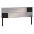 thumbnail image 3 of Cabecera Queen Playcon Marbella 151 cm Negro y gris, 3 of 6