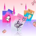 thumbnail image 3 of Encendedor bonito con forma de póquer de llama rosa con dibujo de hello kitty kuromi para niña, 3 of 4