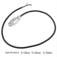 thumbnail image 2 of 1/4" Pressure Transducer with Long Cable Accuracy Analog Output Signal Fitting for Water Gas Oil Durable, 2 of 8