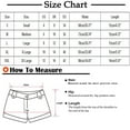 thumbnail image 3 of AXXD Blue Casual Shorts For Women Low Rise Summer Spicy Girls Plus Size Elastic Denim Shorts Mother's Day, 3 of 9