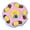 Pink - 24cm, variant on 9.4in Interactive Plastic Sniffing Slow Feeder Tray Puzzle Food Dispenser Mental Stimulation Enrichment Bowl For Small Medium Large Dogs Cats White