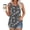 Gray, variant on Womens Flower Print Tank Tops Square Neck Sleeveless Casual Loose Fit Shirts Swing Tunic Tops, S-5XL