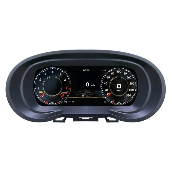 WOWUSEFUL Digital Dashboard Instrument Cluster Digital Speedometer 12.3 Inch Compatible with POLO 6R 2008-2016