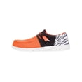 thumbnail image 4 of Heydude Wally Tri Party Casual Shoe | 42608-9CK Orange, 4 of 6