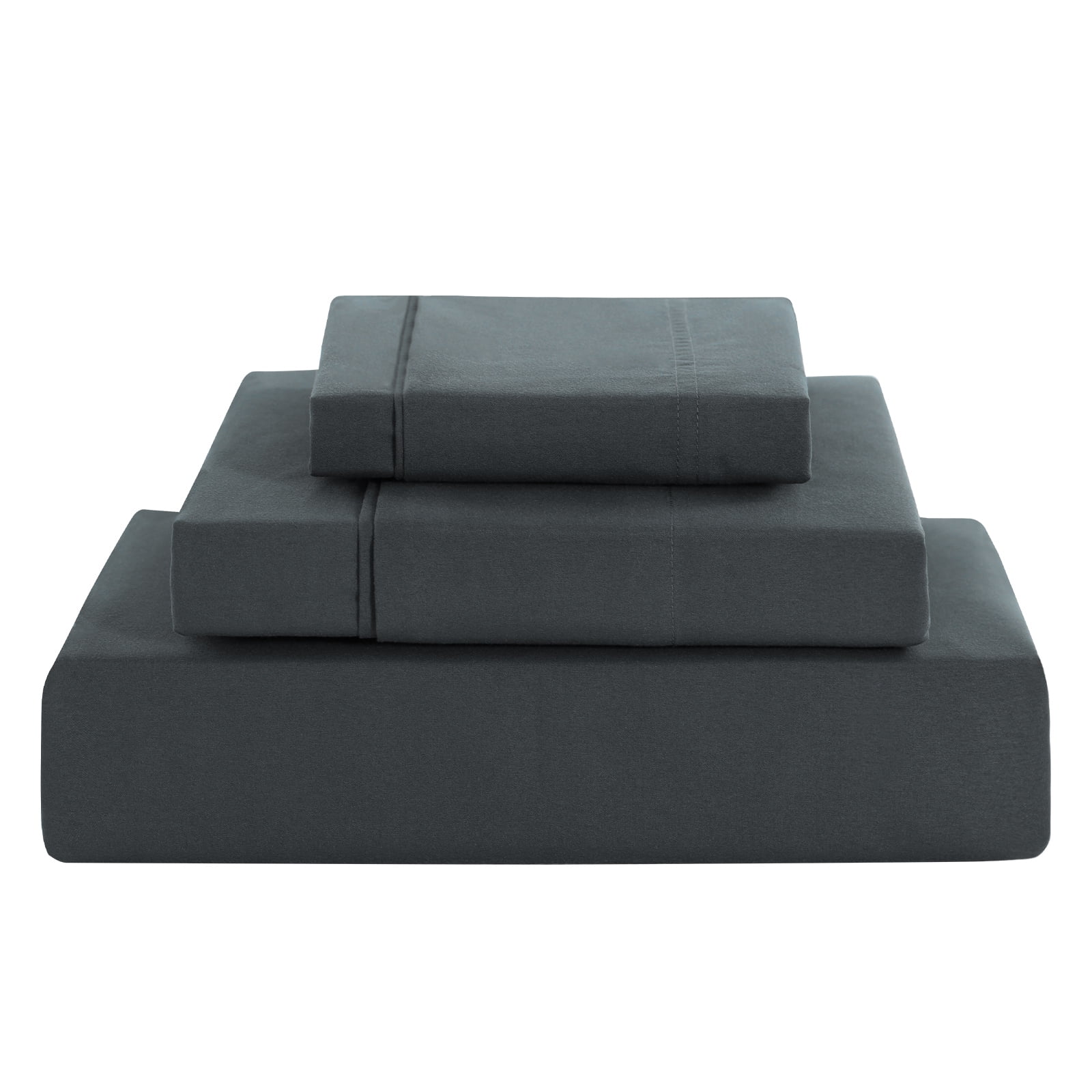 RUIKASI Gray Twin Sheet Set Soft Twin Bed Sheets for Boys and Girls