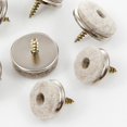 thumbnail image 4 of 24 piezas 22/24/28/38mm tornillo-on muebles deslizantes almohadilla de fieltro 28 mm, 4 of 8