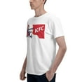 thumbnail image 5 of Kfc Logo Men'S Basic Short Sleeve T-Shirt Fashionable White Large, 5 of 8