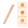 thumbnail image 4 of Uxcell Copper Flat Bar, 0.12" Thickness x 0.98" Width x 7.87" Length Copper Bar Stock, 4 of 6