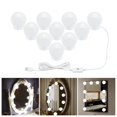 thumbnail image 2 of Makeup Mirror Light Bulb Lights Make Up Dimmable LED Wall Lamp 6 10 14Bulbs Kit for Dressing Table ,Widely Use, 2 of 7