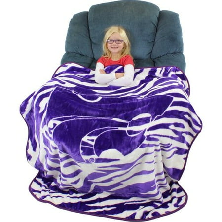- College Covers Kansas State Wildcats Throw Blanket