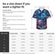 thumbnail image 5 of Fotbe Underwater Turtle Dolphin Octopus Camisa Hawaiana para Hombre Unisex – Camisa Casual de Verano con Botones de Manga Corta de Algodón y Lino,Large, 5 of 7