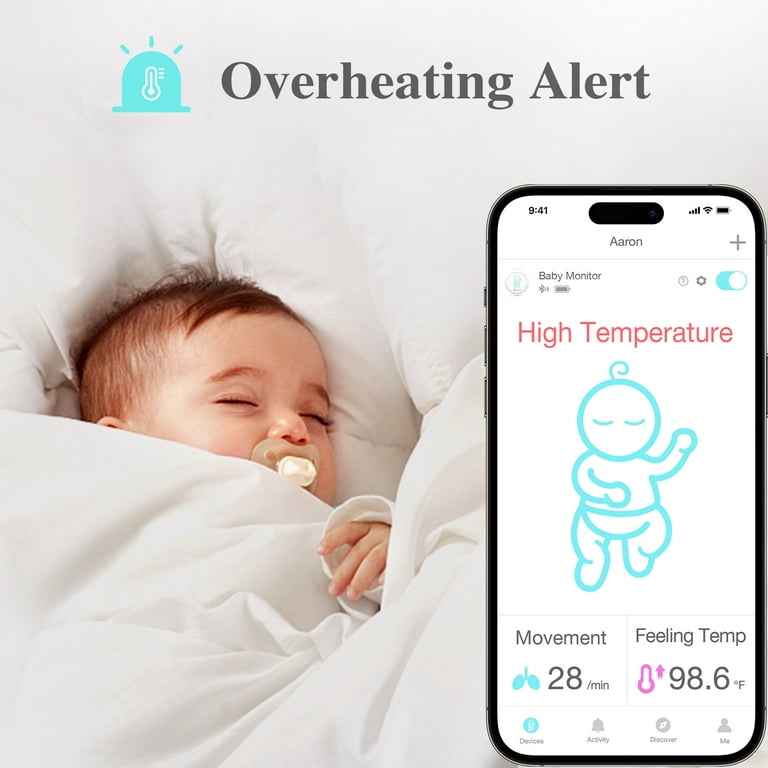 Sense-U Smart Baby Monitor - Tracks Abdominal Movement, Temperature, Rollover, FSA Eligible - Walmart.com Sense-U Smart Baby Monitor - Tracks Abdominal Movement, Temperature, Rollover, FSA Eligible - Walmart.com