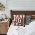 thumbnail image 6 of Welcome Christmas Joy Tree Branches Throw Pillow Case Modern Square Cushion Covers Set of 2 Fashion Throw Cushion Case for Couch Sofa Bed Farmhouse, 6 of 7