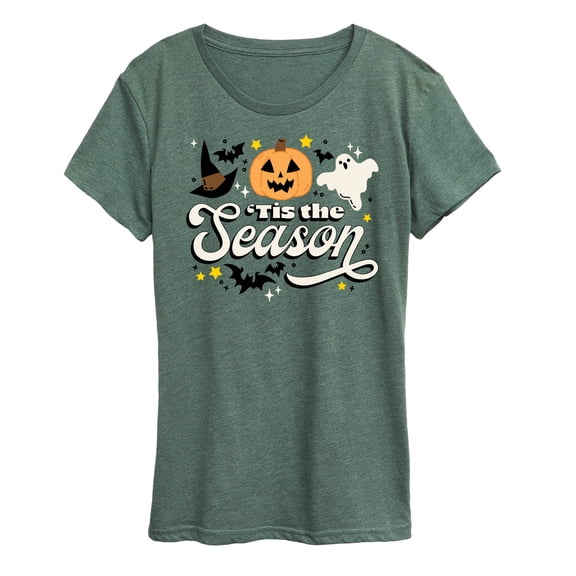 Instant Message - Tis The Season Fall Short Sleeve Graphic T-Shirt