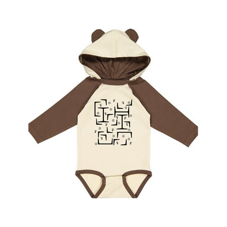

Inktastic Dark Steel Pattern Gift Baby Boy or Baby Girl Long Sleeve Bodysuit