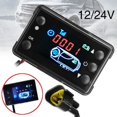 thumbnail image 3 of New 12/24V DC LCD Switch4Key Remote Control For Truck Air Heater Monitor Car Heater Accessories For Motorhome Trailer, 3 of 5