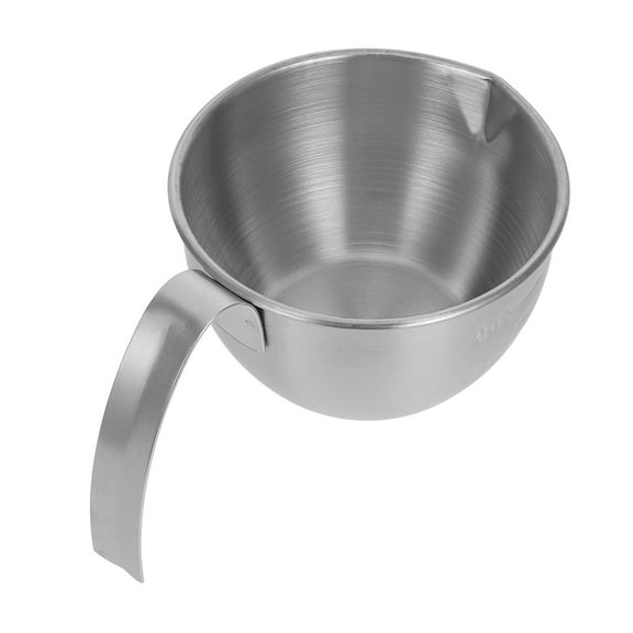 LITINKIMI Pancake Mixing Bowl Silver Stainless Steel 1Pack
