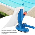 thumbnail image 1 of Estbridge Pool Vacuums Mini Jet Underwater Cleaner  Handheld Pool Spa Pond Mini Jet Vac Vacuum Cleaner with Mesh Bag  Quick Connector for Cleaning Small Swimming Pool, 1 of 10