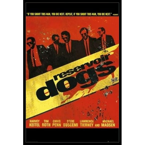 Reservoir Dogs - Walk Laminated & Framed Poster (24 x 36)