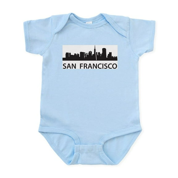 CafePress - San Francisco Skyline Infant Bodysuit - Baby Light Bodysuit, Size Newborn - 24 Months