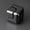 Black, variant on Rotating Puzzle Finger Toy for Kids and Adults, Metal Fidget Block Sensory Focus Toy Cool Desk Gadgets Office Toys