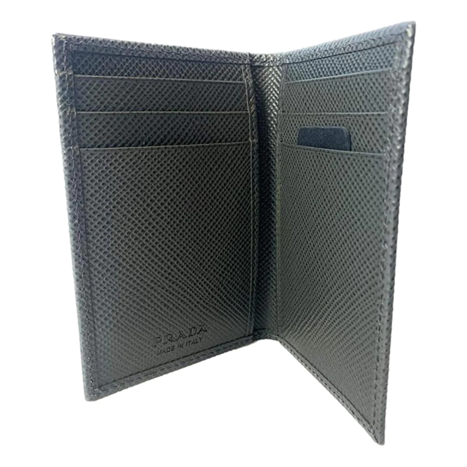 Prada mens bifold outlet wallet