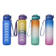 thumbnail image 4 of SDJMa 32oz Motivational Fitness Sports Water Bottle With Time Marker, BPA Free Tritan Plastic, Portable Leak-Proof Hiking Camping Bottle, For Gym, Outdoor, Office Work, 4 of 6