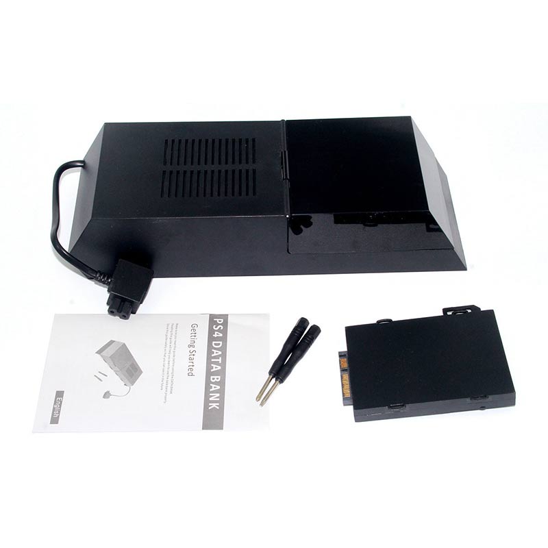 Data Bank Plus Storage Capacity Hard Drive External Box for Nyko PS4  Playstation