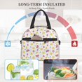 thumbnail image 5 of Honeii Watermelon And Lemon for Insulated Lunch Box, Lunch Bag Lunch Cag for Both Genders with An Adjustable Shoulder Strap, 5 of 5