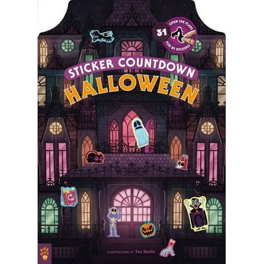 Sticker Countdown Sticker Countdown: Halloween, (Hardcover)