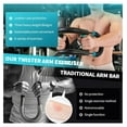 thumbnail image 5 of Saker Twister Arm Trainer, Hotwave Arm Trainer for Man Adjustable Forearm Strengthener Arm Exercise Equipment Chest Workout Equipment, Portable Spring Resistance for Home, 5 of 7