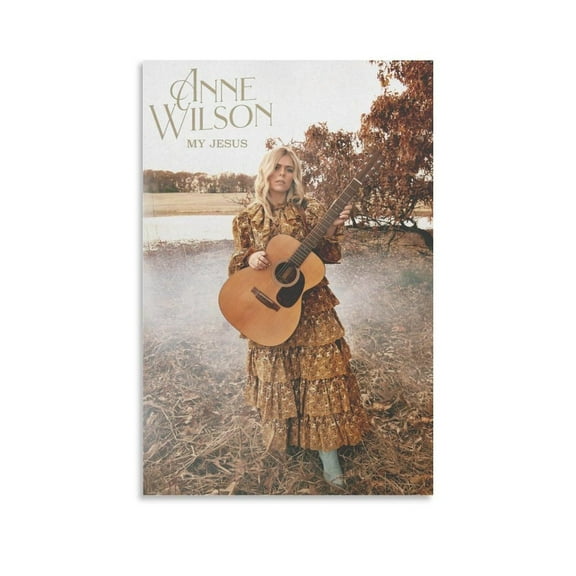 Anne Wilson Posters My Muisc Cover Canvas Poster Wall Decorative Art Painting Living Room Bedroom Decoration Gift