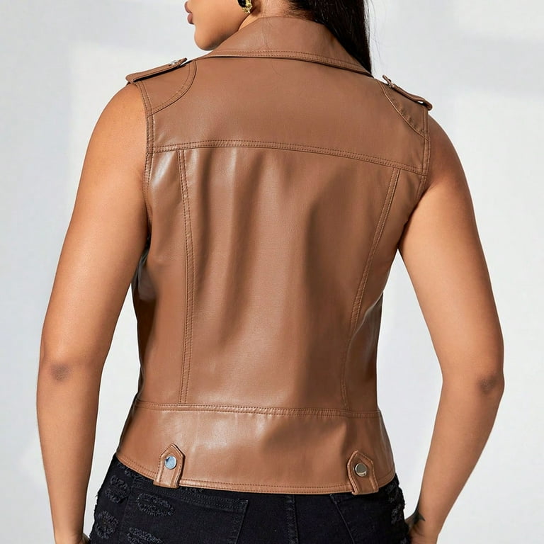 Walmart leather jacket womens cheap