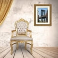 thumbnail image 3 of Bill Carson Photography 24x32 Gold Ornate Wood Framed with Double Matting Museum Art Print Titled - Manhattan Bridge, 3 of 4