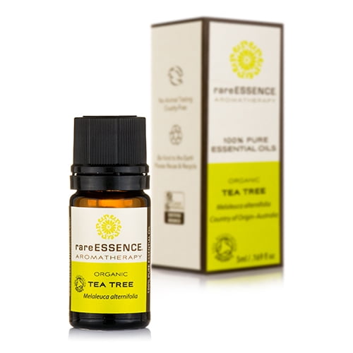 Organic Tea Tree Essential Oil - 0.169 fl. oz (5 ml) by Rare Earth ...