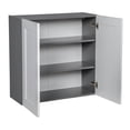 thumbnail image 3 of 33" x 30" Wall Cabinet-Double Door-with Shaker White Matte door, 3 of 5