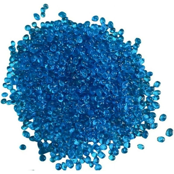 Decorative glass stones, irregular sea glass pebbles artificial glazed crystal stones, suitable for vase fillers, tabletop scatter, aquarium decoration, air plant decoration