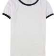 thumbnail image 1 of Hybrid Womens Honolulu Ringer Basic T-Shirt, White, XX-Large, 1 of 2