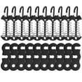 thumbnail image 1 of 30 Uds sujetadores tensores de toldo con mosquetón resistente a los arañazos para exteriores, 1 of 9