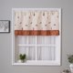 thumbnail image 4 of Cortinas con cenefa para ventanas de cocina, paneles de cortina con bolsillo para barra corta que bloquean la luz para ventanas pequeñas, baños y sótanos., 4 of 6