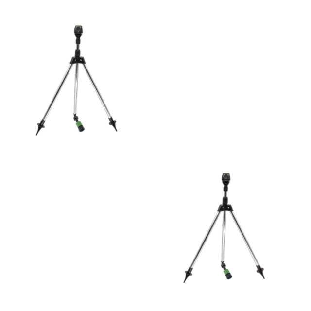 Rociador de jardín Injueey Boquilla ajustable automático 360 grados herramienta de riego Trípode