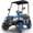 Blue, variant on LIGIANT 24V Kids Golf Cart, 4 Seater Ride On Electric Golf Cart for Kids, 4WD Driving Car with Remote Control, Bluetooth Music, Detachable Canopy