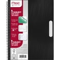 thumbnail image 7 of Mead 1 Subject Wide Ruled Notebook, 8" x 10.5", Black, Poly, Spiral, 100 Sheets, 7 of 7