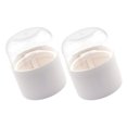 thumbnail image 4 of 2pcs Beauty Egg Cases Makeup Blender Holders Cosmetic Puff Containers Accessory, 4 of 7