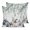 SteelBlue Gray, variant on Pillow Covers 20x20 Set of 2, Blue Grey Pumpkins Fall Throw Pillow Covers Decorative Couch Cushion Cover, Eucalyptus Leaves Thanksgiving Microfiber Soft Square Pillowcases for Bedroom Living Room