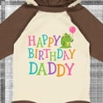 thumbnail image 4 of Inktastic Happy Birthday Daddy Boy Girl Party Boys or Girls Long Sleeve Baby Bodysuit, 4 of 5