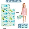 thumbnail image 5 of Toddler Nap Mat/Removable Pillow -Space- Carry Handle with Straps Closure,Toddler Nap Mat Extra Large 60 in*20 in Boys Sleeping Mat Nap Mat for Presch, 5 of 6