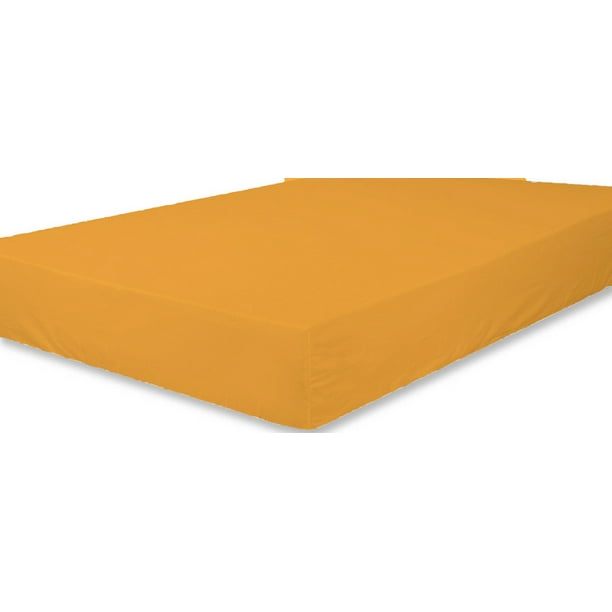 The Great American Store 1800 Series Microfiber Solid 1PC Fitted Sheet