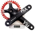 thumbnail image 7 of BUCKLOS 104 BCD Mountain Bike Single Speed Crankset, 170mm Square Taper Crankset with Plating Chainring 30/32/34/36/38T (Multicolor), 7 of 7