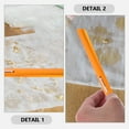 thumbnail image 6 of KALLORY 5Pcs Heavy Duty Crumb Cleaning Tool for Servers in Golden Aluminum, 6 of 8